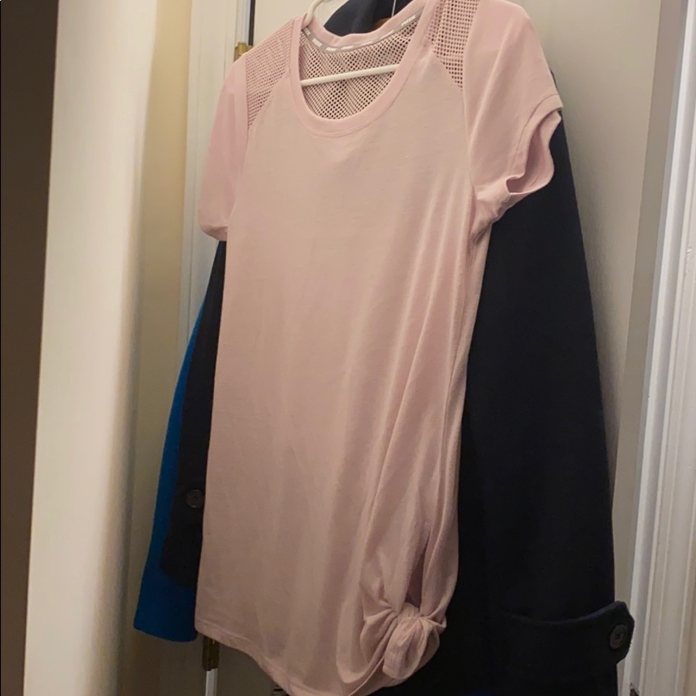 New Cute Light Pink RBX Workout Tee Small